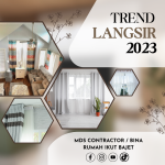 Dah bosan dengan design langsir yang lama? Sini kami kongsikan beberapa langsir yang mengikut trend terkini!