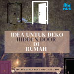 Pernah nampak pintu rahsia dalam movie dan teringgin nak pasang satu di dalam rumah anda?